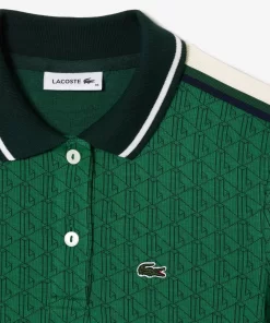 Lacoste Kleider & Röcke>Jacquard-Kleid Mit -Monogramm Grun Qij