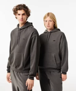 Lacoste Sweatshirts>Jogger Hoodie Aus Baumwollfleece Grau S0I