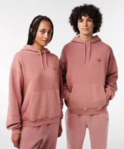 Lacoste Sweatshirts>Jogger Hoodie Aus Baumwollfleece Rosa Rzi