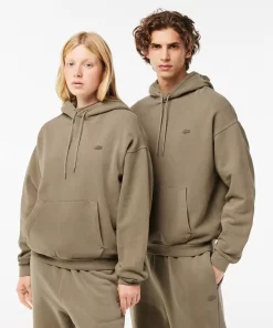 Lacoste Sweatshirts>Jogger Hoodie Aus Baumwollfleece Khaki Grun S3I