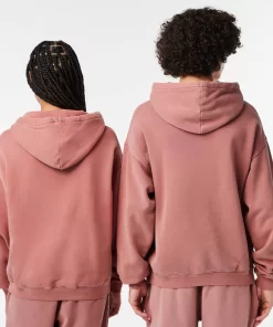 Lacoste Sweatshirts>Jogger Hoodie Aus Baumwollfleece Rosa Rzi