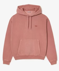 Lacoste Sweatshirts>Jogger Hoodie Aus Baumwollfleece Rosa Rzi