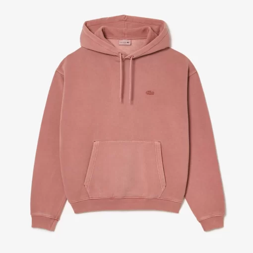 Lacoste Sweatshirts>Jogger Hoodie Aus Baumwollfleece Rosa Rzi