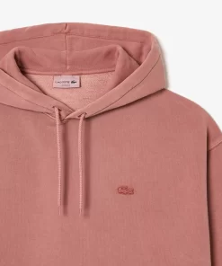 Lacoste Sweatshirts>Jogger Hoodie Aus Baumwollfleece Rosa Rzi