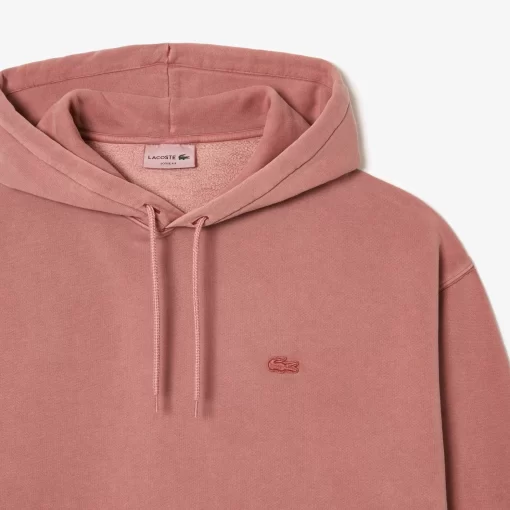 Lacoste Sweatshirts>Jogger Hoodie Aus Baumwollfleece Rosa Rzi