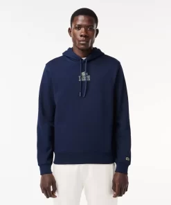 Lacoste Sweatshirts>Jogger Hoodie Mit -Aufdruck Navy Blau 166