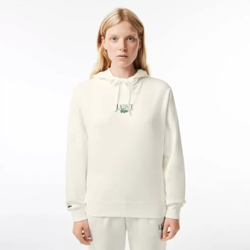 Lacoste Sweatshirts>Jogger Hoodie Mit -Aufdruck Weis 70V