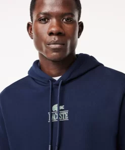 Lacoste Sweatshirts>Jogger Hoodie Mit -Aufdruck Navy Blau 166