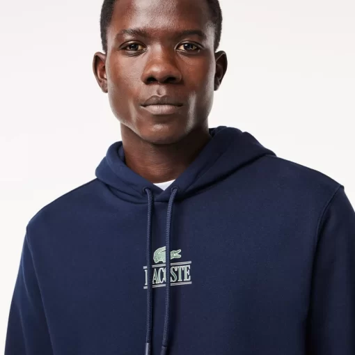 Lacoste Sweatshirts>Jogger Hoodie Mit -Aufdruck Navy Blau 166