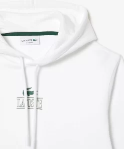 Lacoste Sweatshirts>Jogger Hoodie Mit -Aufdruck Weis 001