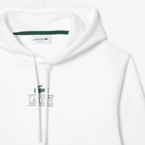 Lacoste Sweatshirts>Jogger Hoodie Mit -Aufdruck Weis 001