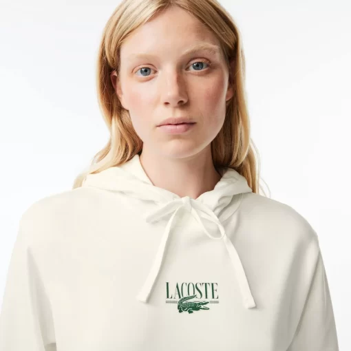 Lacoste Sweatshirts>Jogger Hoodie Mit -Aufdruck Weis 70V