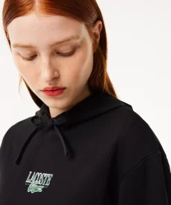 Lacoste Sweatshirts>Jogger Hoodie Mit -Aufdruck Schwarz 031