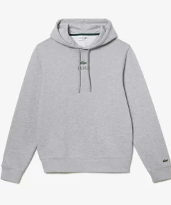 Lacoste Sweatshirts>Jogger Hoodie Mit -Aufdruck Heidekraut Grau Cca