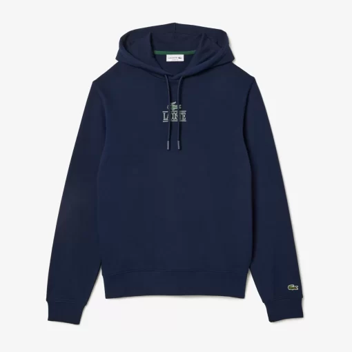 Lacoste Sweatshirts>Jogger Hoodie Mit -Aufdruck Navy Blau 166