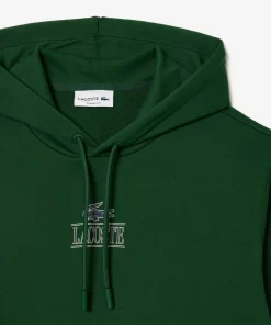 Lacoste Sweatshirts>Jogger Hoodie Mit -Aufdruck Grun 132