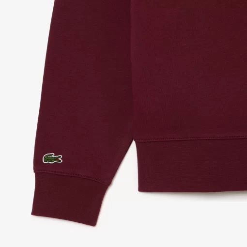 Lacoste Sweatshirts>Jogger Hoodie Mit -Aufdruck Burgunder Yup