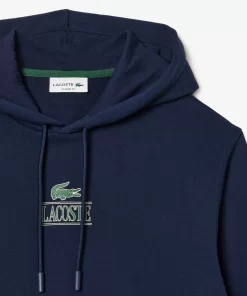 Lacoste Sweatshirts>Jogger Hoodie Mit -Aufdruck Navy Blau 166