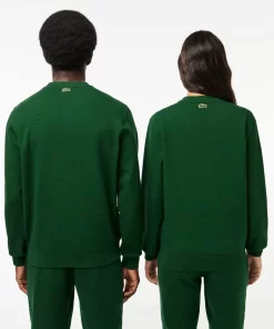 Lacoste Sweatshirts>Jogger Sweatshirt Aus Baumwoll-Fleece Mit Logo Grun 132