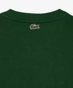 Lacoste Sweatshirts>Jogger Sweatshirt Aus Baumwoll-Fleece Mit Logo Grun 132