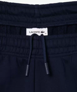 Lacoste Hosen & Shorts>Jogger Trainingshosen Aus Baumwolle Mit Tennis-Print Navy Blau 166