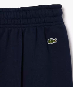 Lacoste Hosen & Shorts>Jogger Trainingshosen Aus Baumwolle Mit Tennis-Print Navy Blau 166