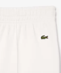 Lacoste Hosen & Shorts>Jogger Trainingshosen Aus Baumwolle Mit Tennis-Print Weis 70V