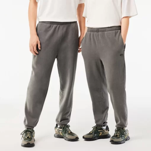 Lacoste Hosen & Shorts>Jogger Trainingshosen Aus Baumwollfleece Grau S0I