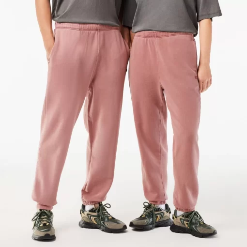 Lacoste Hosen & Shorts>Jogger Trainingshosen Aus Baumwollfleece Rosa Rzi