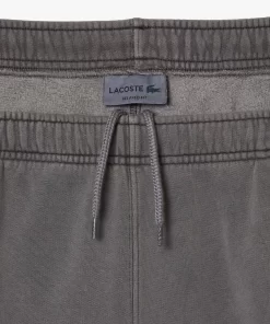 Lacoste Hosen & Shorts>Jogger Trainingshosen Aus Baumwollfleece Grau S0I