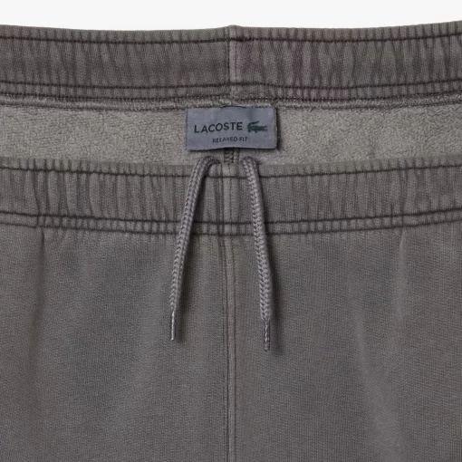 Lacoste Hosen & Shorts>Jogger Trainingshosen Aus Baumwollfleece Grau S0I