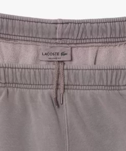 Lacoste Hosen & Shorts>Jogger Trainingshosen Aus Baumwollfleece Lila Ryi