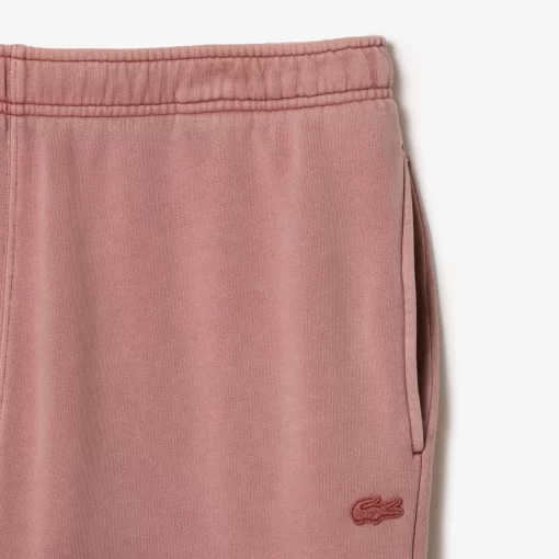 Lacoste Hosen & Shorts>Jogger Trainingshosen Aus Baumwollfleece Rosa Rzi