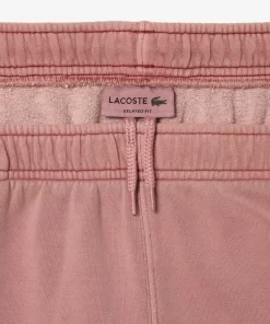 Lacoste Hosen & Shorts>Jogger Trainingshosen Aus Baumwollfleece Rosa Rzi