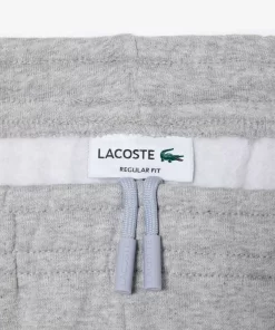 Lacoste Hosen & Shorts>Jogger Trainingshosen Mit Colourblock Heidekraut Grau / Schwarz / Weis Sj1