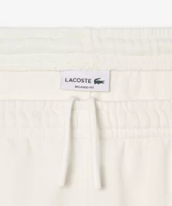 Lacoste Hosen & Shorts>Jogger Trainingshosen Mit Logostreifen Weis 70V