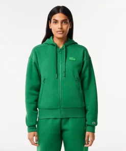 Lacoste Sweatshirts>Jogger-Sweatshirt Aus Baumwolle Grun Cnq