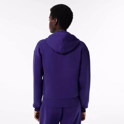 Lacoste Sweatshirts>Jogger-Sweatshirt Aus Baumwolle Lila Sni