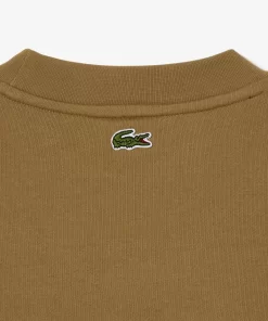 Lacoste Sweatshirts>Jogger-Sweatshirt Aus Baumwolle Mit Aufnaher Braun Six