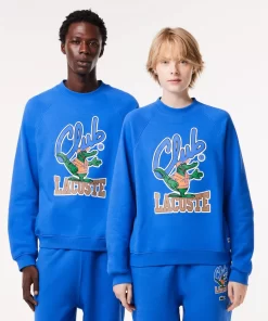 Lacoste Sweatshirts>Jogger-Sweatshirt Mit Raglanarmel Blau Siy