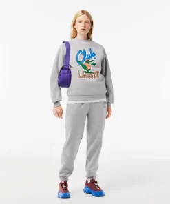 Lacoste Sweatshirts>Jogger-Sweatshirt Mit Raglanarmel Heidekraut Grau Cca