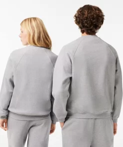 Lacoste Sweatshirts>Jogger-Sweatshirt Mit Raglanarmel Heidekraut Grau Cca