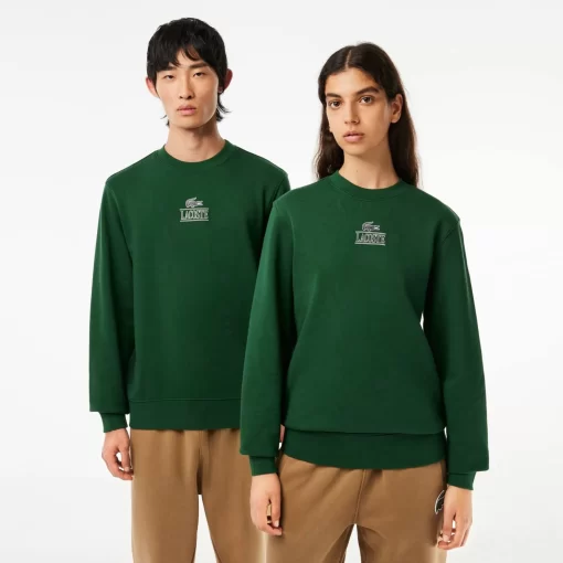 Lacoste Sweatshirts>Jogger-Sweatshirt Mit Signatur-Aufdruck Grun 132