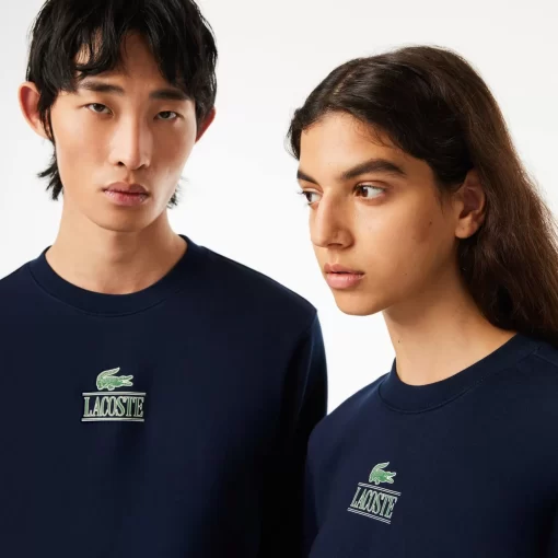 Lacoste Sweatshirts>Jogger-Sweatshirt Mit Signatur-Aufdruck Navy Blau 166