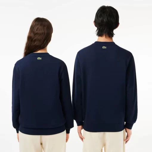 Lacoste Sweatshirts>Jogger-Sweatshirt Mit Signatur-Aufdruck Navy Blau 166