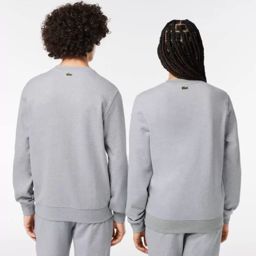 Lacoste Sweatshirts>Jogger-Sweatshirt Mit Signatur-Aufdruck Heidekraut Grau Cca