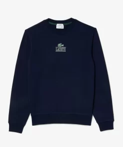 Lacoste Sweatshirts>Jogger-Sweatshirt Mit Signatur-Aufdruck Navy Blau 166