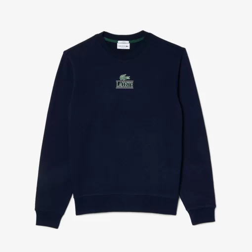 Lacoste Sweatshirts>Jogger-Sweatshirt Mit Signatur-Aufdruck Navy Blau 166