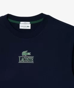 Lacoste Sweatshirts>Jogger-Sweatshirt Mit Signatur-Aufdruck Navy Blau 166