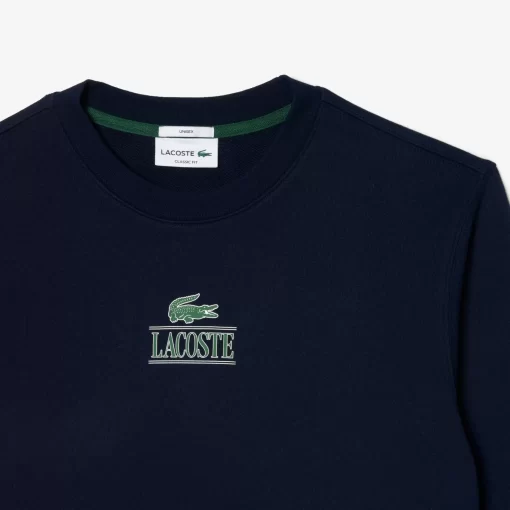 Lacoste Sweatshirts>Jogger-Sweatshirt Mit Signatur-Aufdruck Navy Blau 166